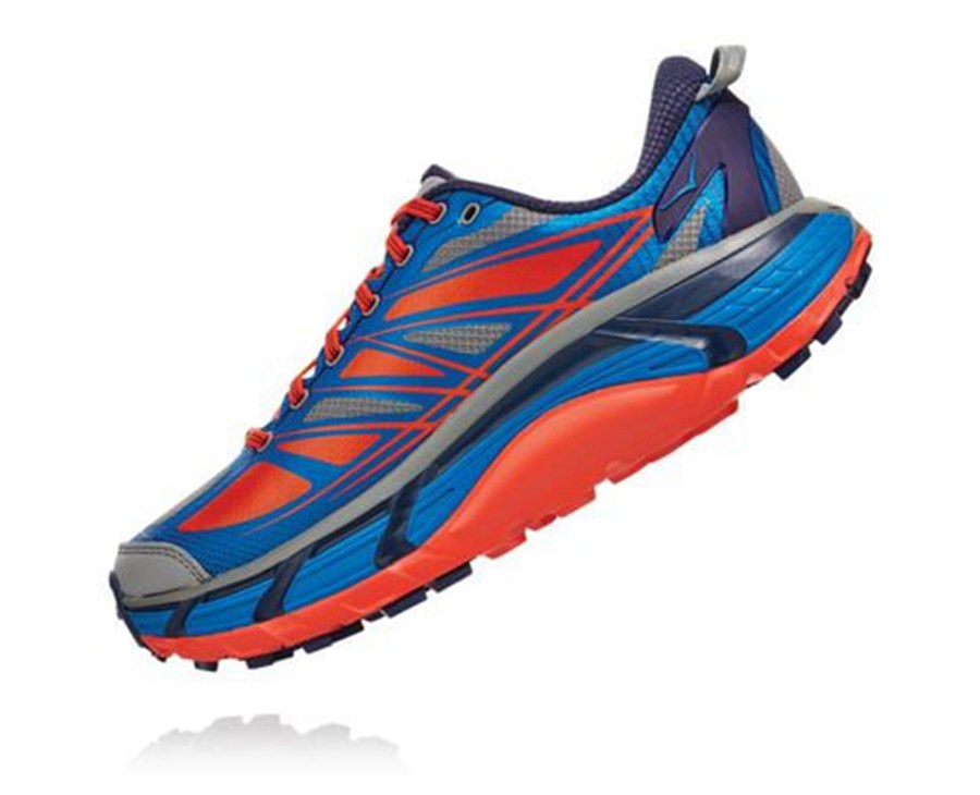 Zapatillas Trail Hoka One One Hombre - Mafate Speed 2 - Azules - WGO869503